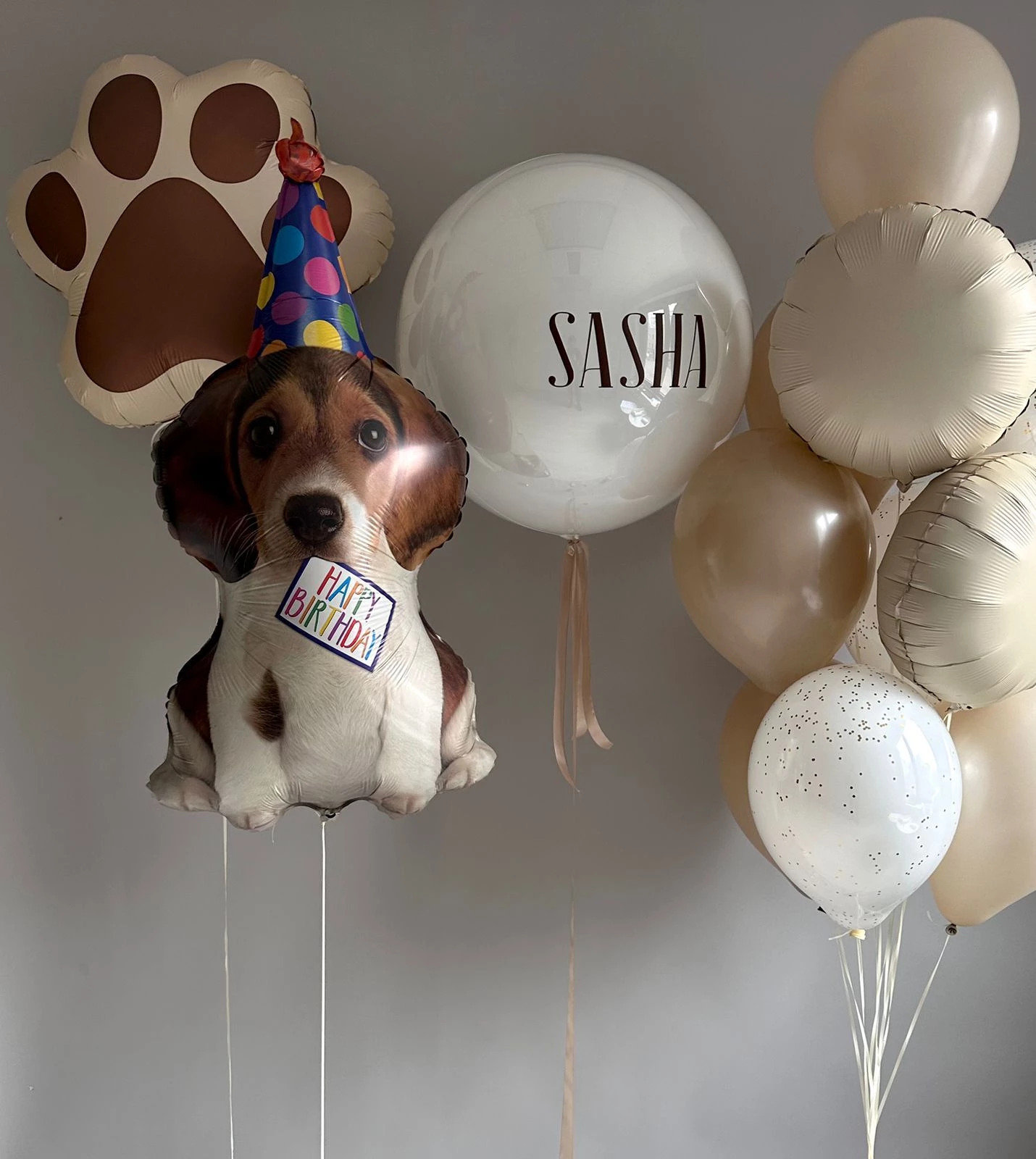 Готовое решение «Праздничный щенок»