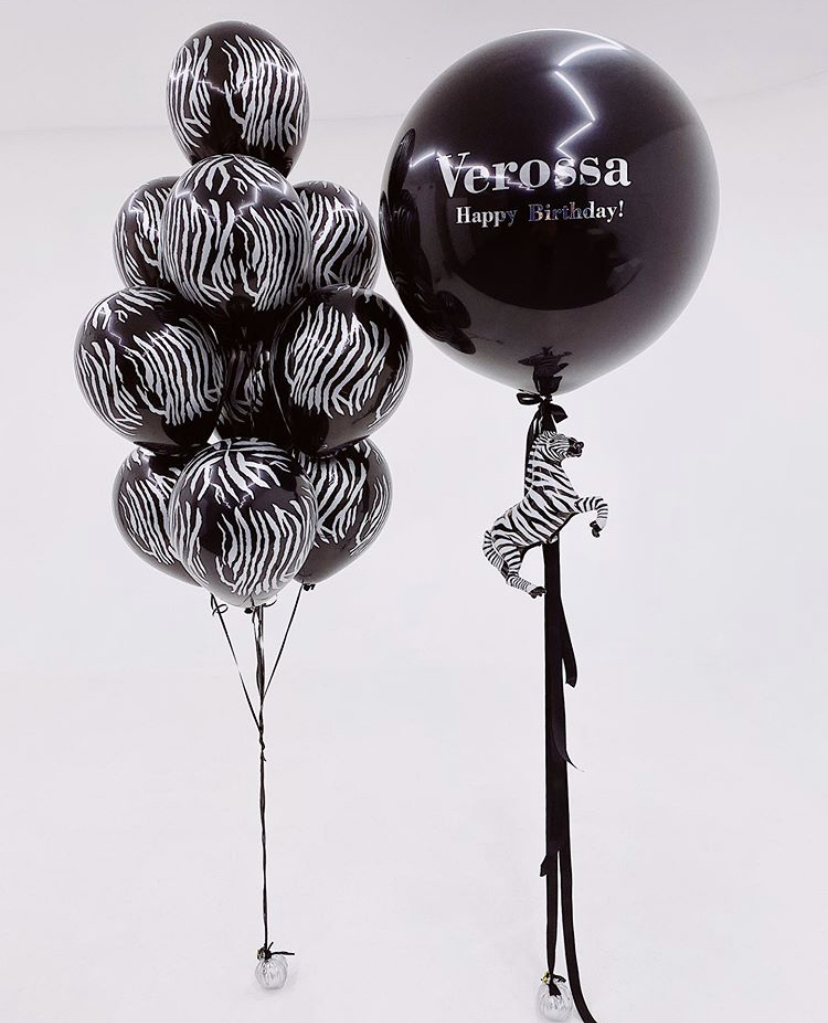 Композиция «Темная зебра»