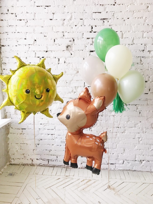 Композиция «Олененок под солнышком»