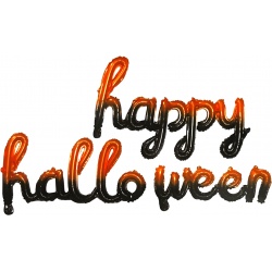 Фольгированная Happy Halloween Ч