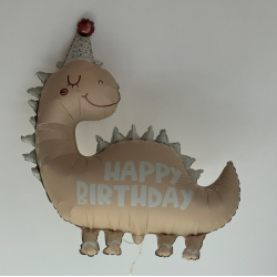 Шар фигура Динозаврик Матовый