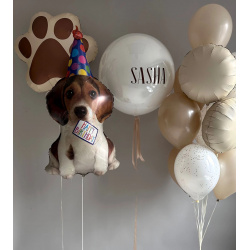 Готовое решение «Праздничный щенок»