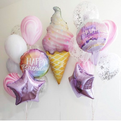 Готовое решение «Мороженое и конфетти»