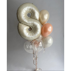 Букет из шаров «Цветы персика»