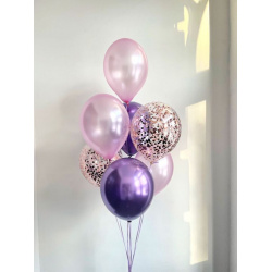 Букет из шаров «Ночная фантазия»