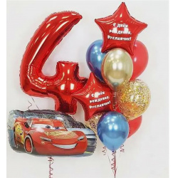 Композиция «Гонщик Молния Маккуин»