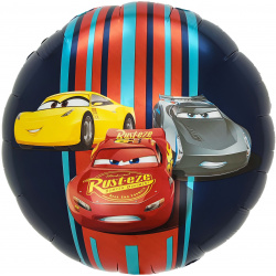 Фольгированный шар Тачки 18